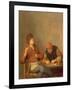 Two Smokers in an Interior, 1643-Adriaen Jansz. Van Ostade-Framed Giclee Print