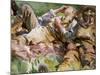 Two Soldiers at Arras, 1917-John Singer Sargent-Mounted Giclee Print