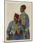 Two Soldiers from the Sudan Serving with the French Army During World War One-Theodor Baumgartner-Mounted Art Print