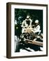 Two Soldiers of the 32nd Field Artillery Battalion Platoon of the 1st Infantry Division-null-Framed Photographic Print