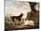 Two Spaniels in a Landscape-Charles Towne-Mounted Giclee Print