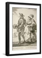 Two Spoon Sellers, Cries of London, 1760-Paul Sandby-Framed Giclee Print