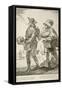 Two Spoon Sellers, Cries of London, 1760-Paul Sandby-Framed Stretched Canvas