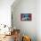 Two-Stage Rocket Launching Pad-null-Stretched Canvas displayed on a wall