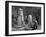 Two Stages of Moulding a Steel Casting, Rotherham, South Yorkshire, 1963-Michael Walters-Framed Photographic Print