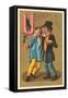Two Staggering Drunks-null-Framed Stretched Canvas