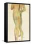 Two Standing Nudes, 1913-Egon Schiele-Framed Stretched Canvas