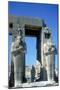 Two Statues at the Ramesseum, Temple of Rameses Ii, Luxor, Egypt, C1250 Bc-CM Dixon-Mounted Photographic Print
