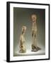 Two Statuettes, Late Zhou Dynasty-null-Framed Giclee Print