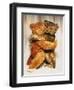 Two Steiff Teddy Bears Embracing-Steiff-Framed Giclee Print