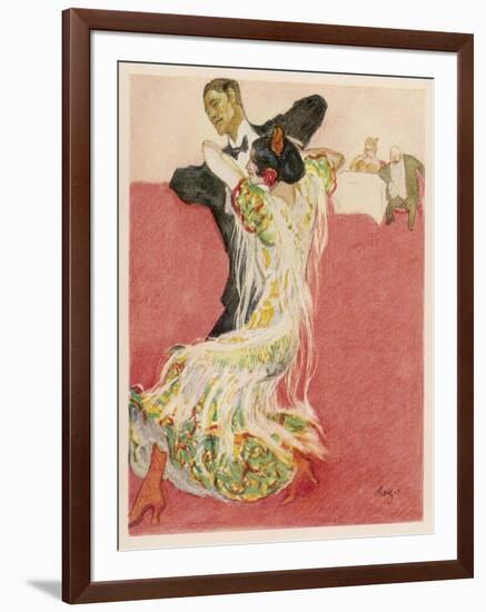 Two-Step Dance-Paul Rieth-Framed Art Print