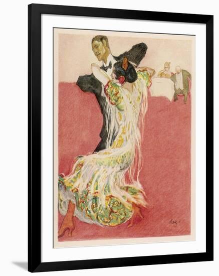 Two-Step Dance-Paul Rieth-Framed Art Print