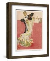 Two-Step Dance-Paul Rieth-Framed Art Print