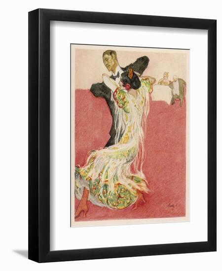 Two-Step Dance-Paul Rieth-Framed Art Print