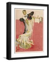 Two-Step Dance-Paul Rieth-Framed Art Print