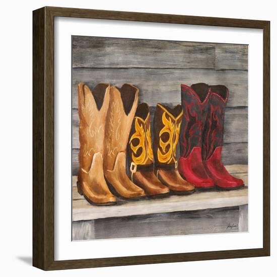 Two Step-Josefina-Framed Art Print