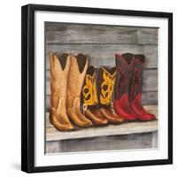 Two Step-Josefina-Framed Art Print