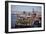 Two-Story Floating Home Covered in Hanging and Potted Plants, Sausalito, CA, 1971-Michael Rougier-Framed Photographic Print