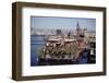 Two-Story Floating Home Covered in Hanging and Potted Plants, Sausalito, CA, 1971-Michael Rougier-Framed Photographic Print