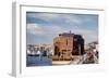 Two-Story, Wooden Floating Home, Sausalito, California, 1971-Michael Rougier-Framed Photographic Print