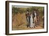 Two Strings To Her Bow, 1887, (1938)-John Pettie-Framed Giclee Print