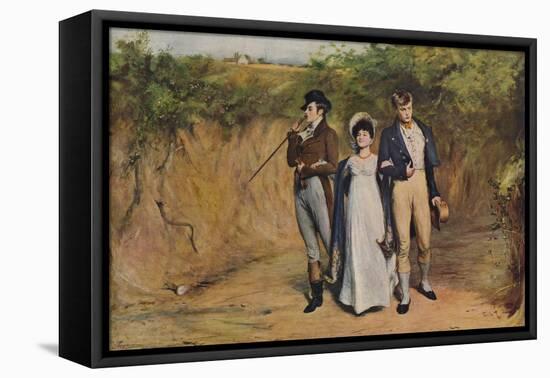 Two Strings To Her Bow, 1887, (1938)-John Pettie-Framed Stretched Canvas