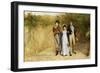 Two Strings to Her Bow, 1887-John Pettie-Framed Giclee Print