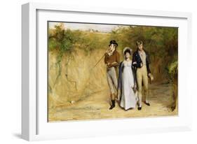 Two Strings to Her Bow, 1887-John Pettie-Framed Giclee Print