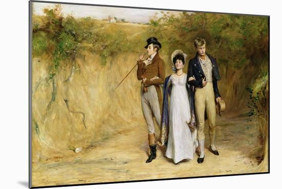 Two Strings to Her Bow, 1887-John Pettie-Mounted Giclee Print