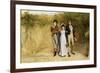 Two Strings to Her Bow, 1887-John Pettie-Framed Giclee Print