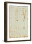 Two Studies of a Hanging Skeleton-Leonardo da Vinci-Framed Giclee Print