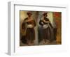 Two Studies of a Standing Indian from Calcutta, C. 1823-24 (Oil on Canvas)-Ferdinand Victor Eugene Delacroix-Framed Giclee Print