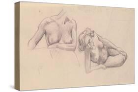 Two Studies of Female Nudes-Félix Vallotton-Stretched Canvas