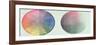 Two Studies of the Cross Section and Longitudinal Section of a Colour Globe, 1809-Philipp Otto Runge-Framed Giclee Print