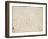 Two Studies of Young Man from the Waist Clasped Hands-Alessandro Gherardini-Framed Giclee Print