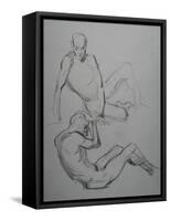 Two Studies-Nobu Haihara-Framed Stretched Canvas