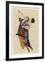 Two Stylishly Dressed Ladies Dance the Tango Stylishly Together-null-Framed Photographic Print