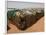 Two Sudanese Boys Stand by Makeshift Huts-null-Framed Photographic Print