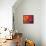 Two Suns-MusicDreamerArt-Framed Stretched Canvas displayed on a wall