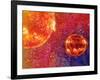 Two Suns-MusicDreamerArt-Framed Giclee Print