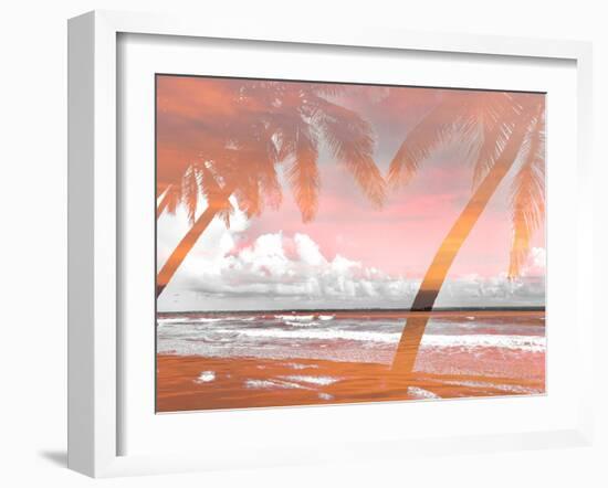 Two Superimposed Palms-Acosta-Framed Photographic Print