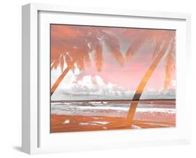 Two Superimposed Palms-Acosta-Framed Photographic Print