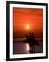 Two Surfers Calling it a Day, Kuta Beach, Bali, Indonesia, Southeast Asia, Asia-Richard Maschmeyer-Framed Photographic Print