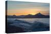 Two Surfers on Kachemak Bay Alaska-Latitude 59 LLP-Stretched Canvas