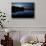 Two Swans in the Lake in Ibirapuera Park at Dusk-Alex Saberi-Stretched Canvas displayed on a wall