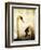 Two Swans Swimming on Lake-Clive Nolan-Framed Photographic Print