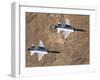 Two T-38A Mission Support Aircraft Fly in Tight Formation-Stocktrek Images-Framed Photographic Print