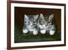 Two Tabby Kittens-Horatio Henry Couldery-Framed Giclee Print