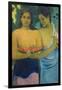 Two Tahitian Women-Paul Gauguin-Framed Art Print