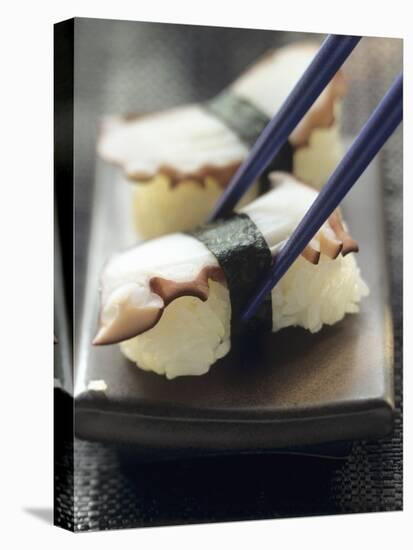 Two Tako Nigiri Sushi-null-Stretched Canvas